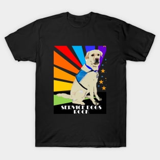 Service Dogs Rock T-Shirt